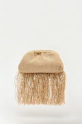 TASSELED CLUTCH BAG