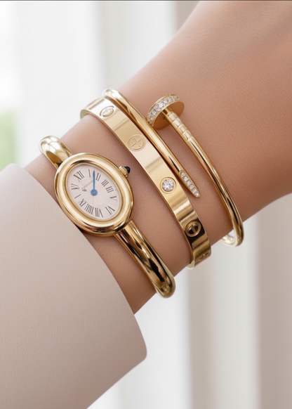 CRTR - Watch&Bracelet Set