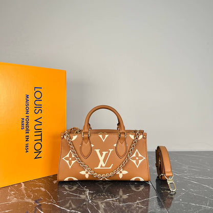 Onthego East West Bag ( Leather )