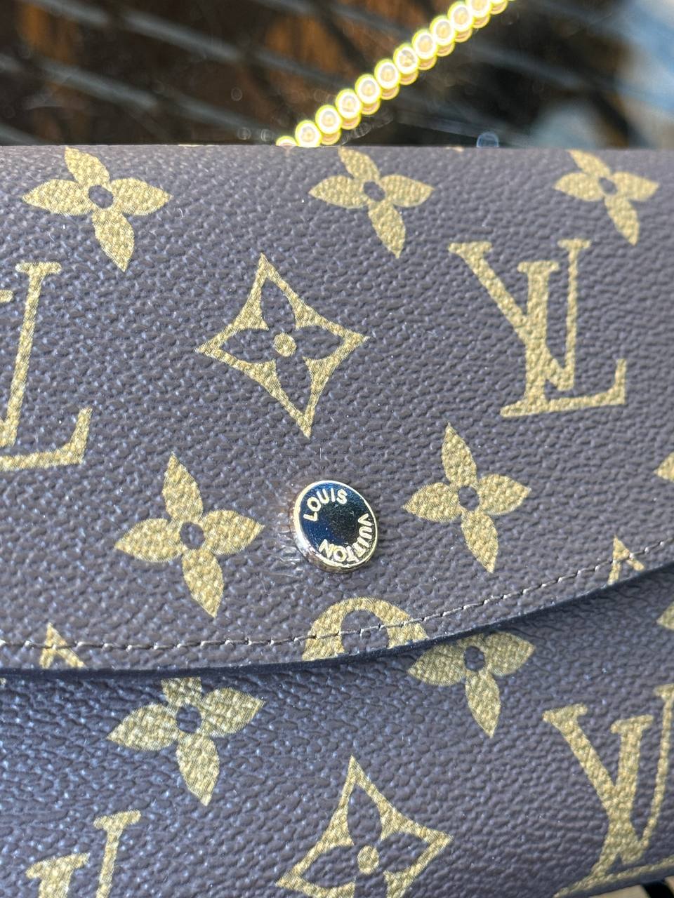 L - Leather Wallet (Red)