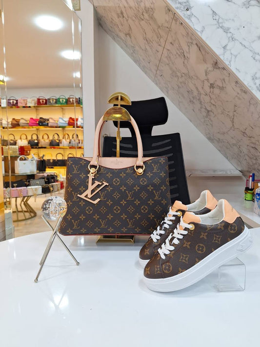 LVS  Bag and  Sneakers