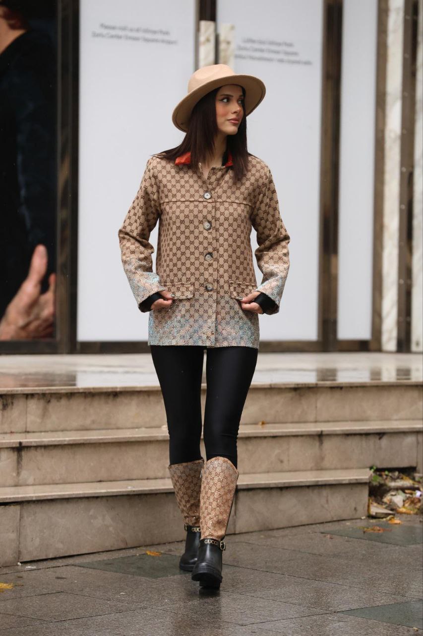 GG - Stone Patterned Coat