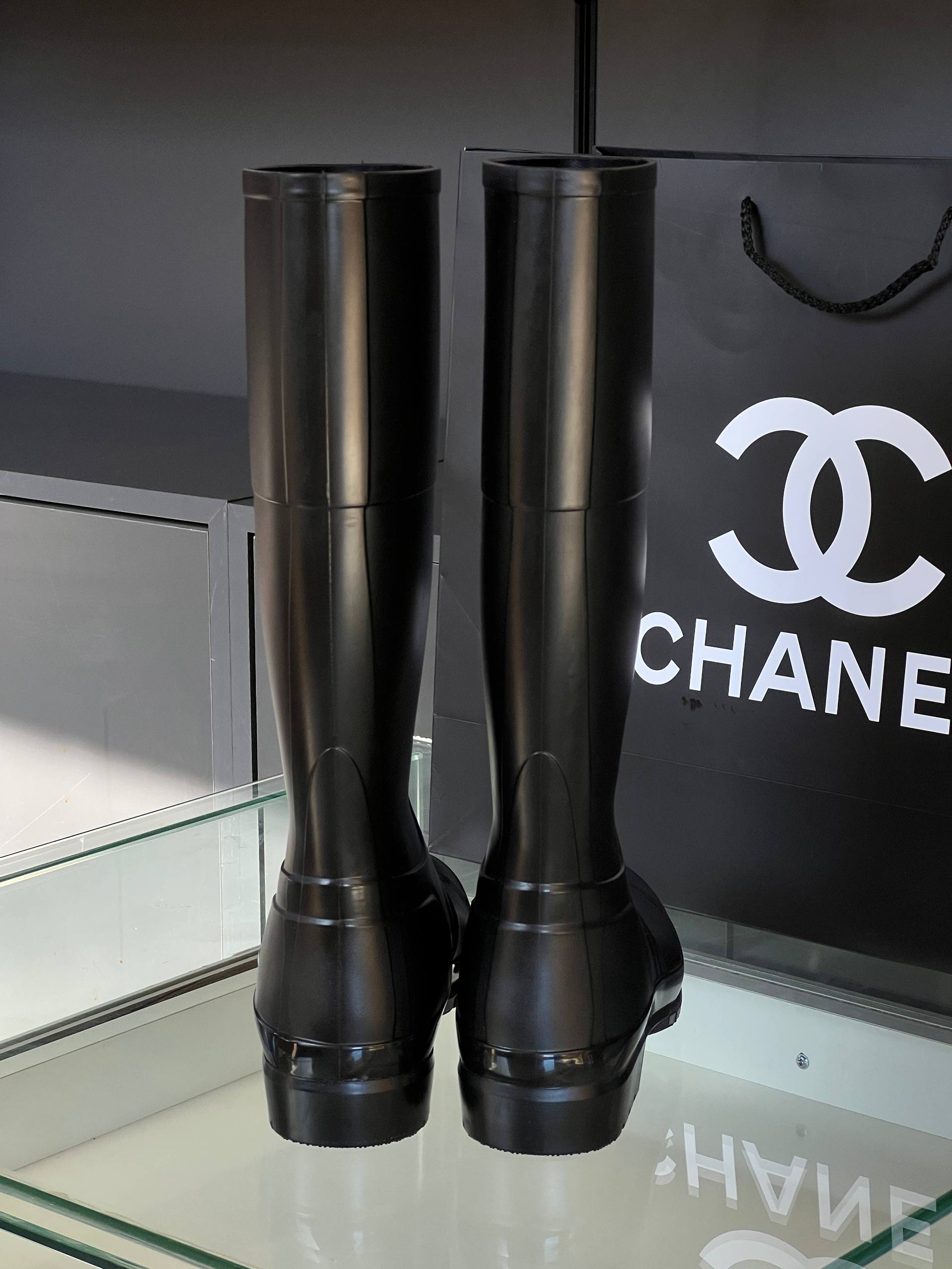 CH - Rain Leather Boots