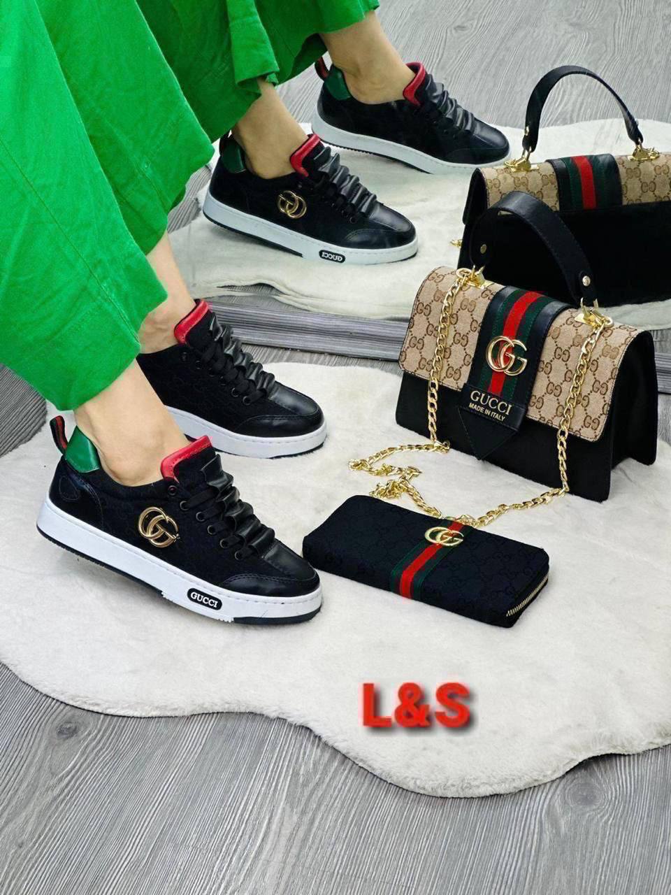 Bag and Shoes and Wallet