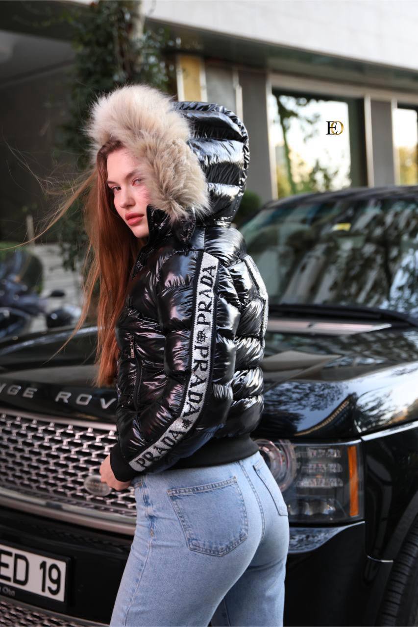 PRD -  Quilted Stone-Studded Jacket