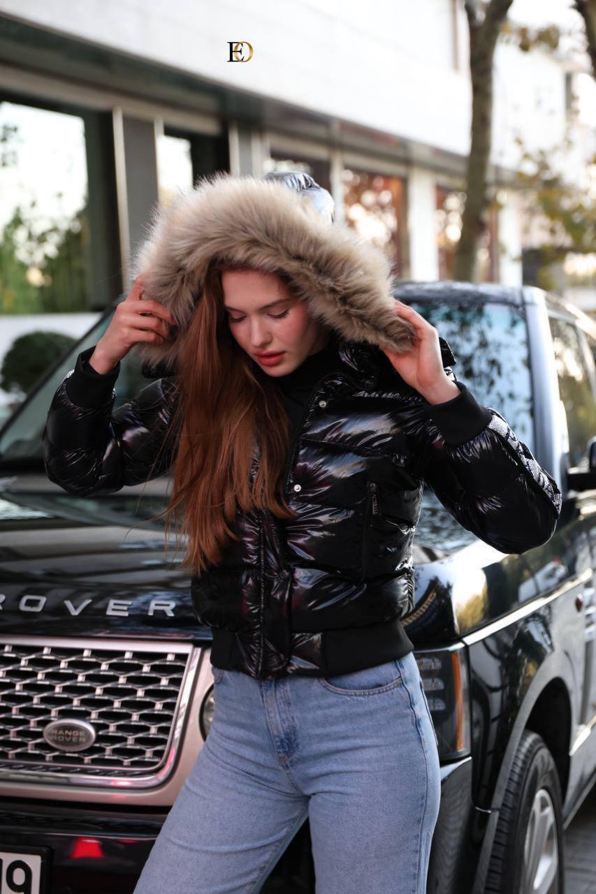 PRD -  Quilted Stone-Studded Jacket