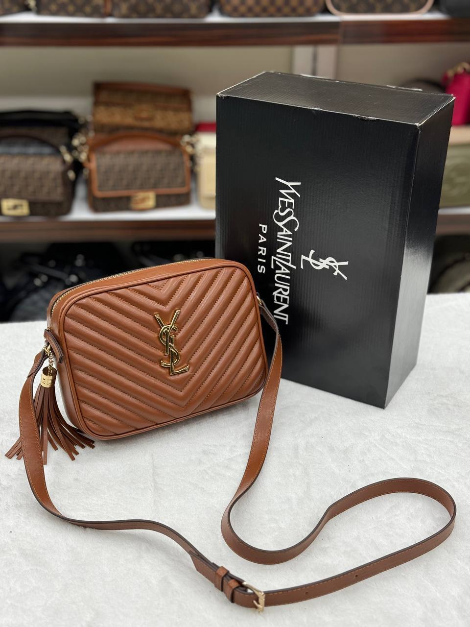 Lou Camera Bag (Silver)