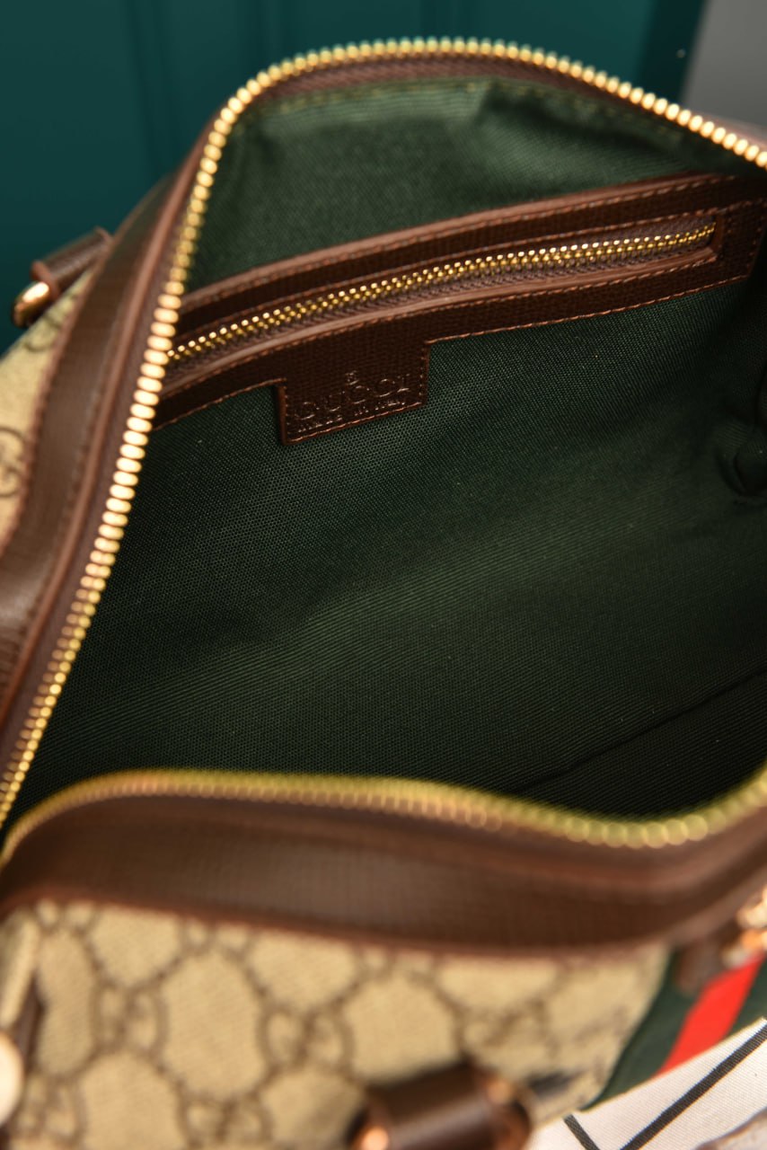 GG - Ophidia Medium Boston Bag